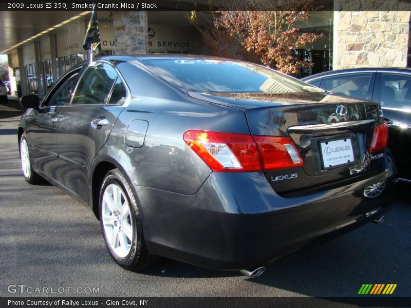 Smokey Granite Mica / Black 2009 Lexus ES 350