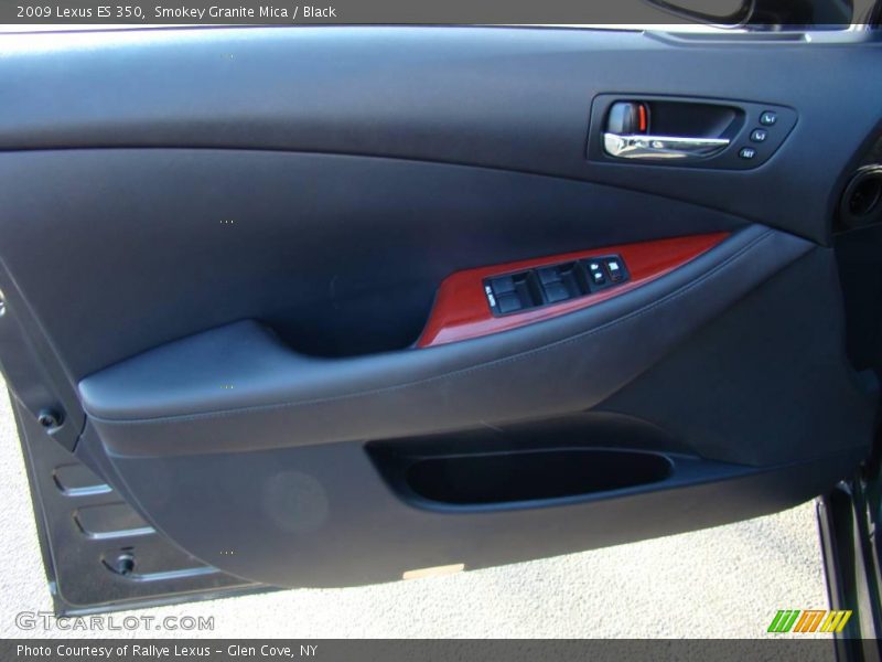 Smokey Granite Mica / Black 2009 Lexus ES 350