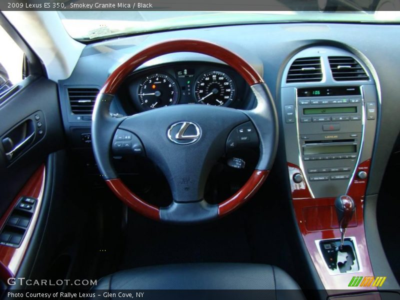 Smokey Granite Mica / Black 2009 Lexus ES 350