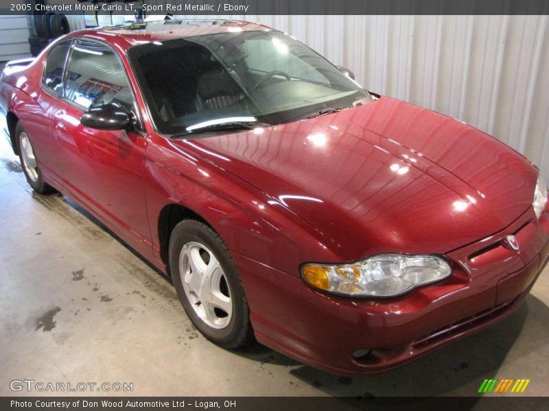 Sport Red Metallic / Ebony 2005 Chevrolet Monte Carlo LT