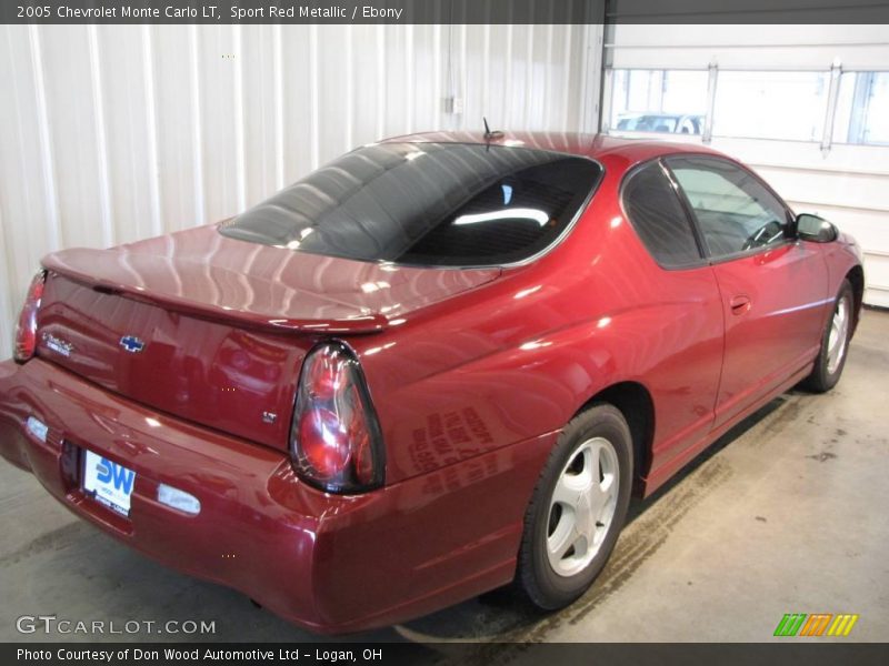 Sport Red Metallic / Ebony 2005 Chevrolet Monte Carlo LT
