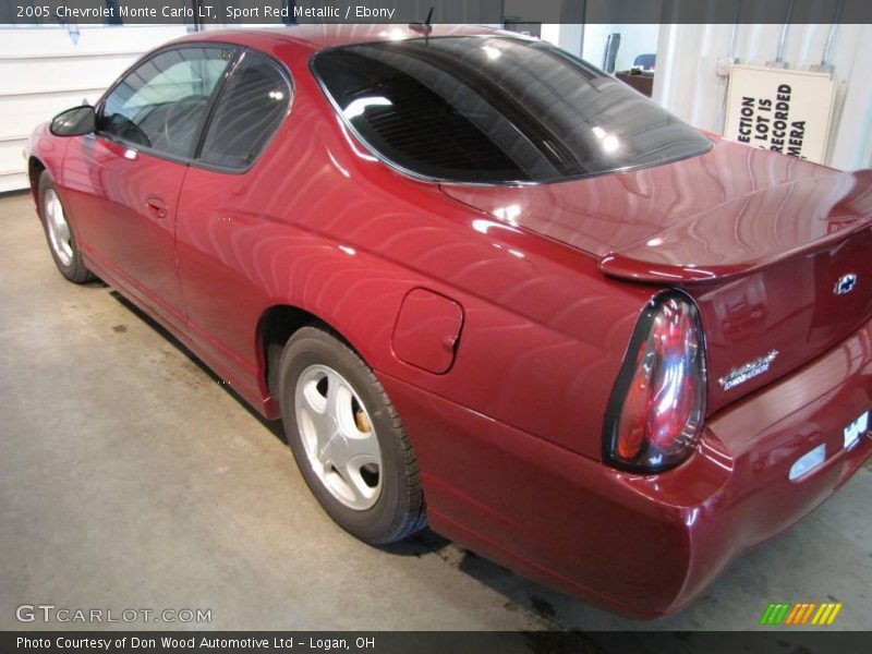 Sport Red Metallic / Ebony 2005 Chevrolet Monte Carlo LT