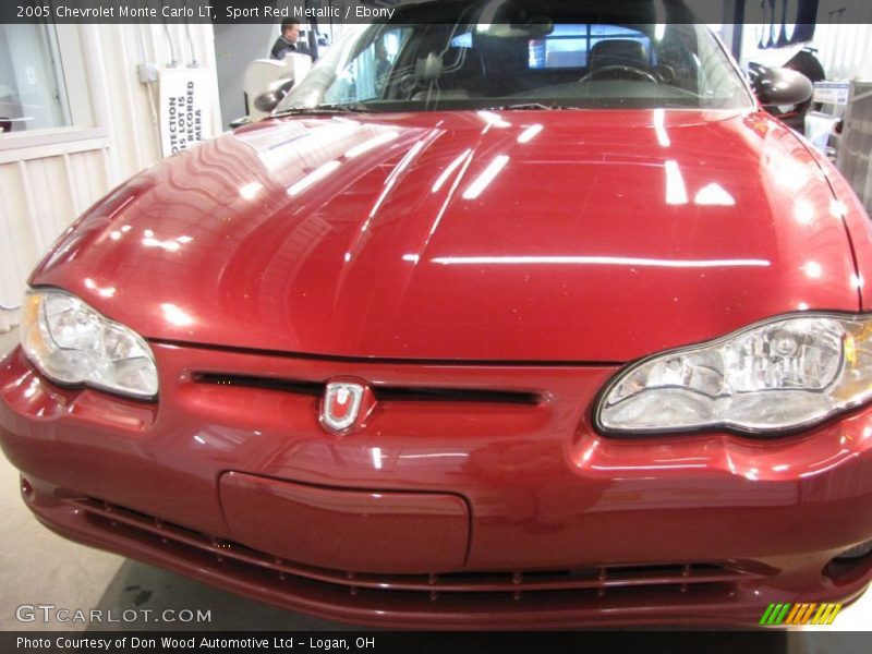 Sport Red Metallic / Ebony 2005 Chevrolet Monte Carlo LT