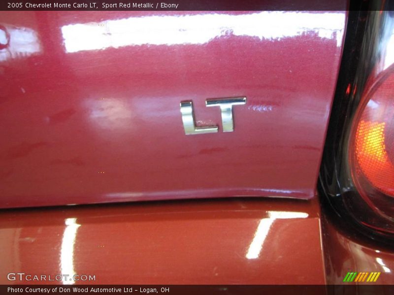 Sport Red Metallic / Ebony 2005 Chevrolet Monte Carlo LT
