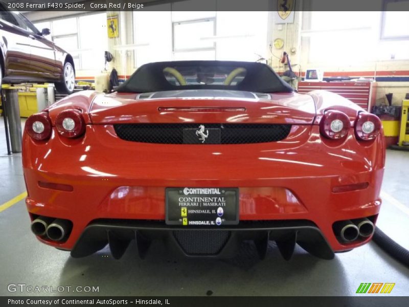 Corsa Red / Beige 2008 Ferrari F430 Spider