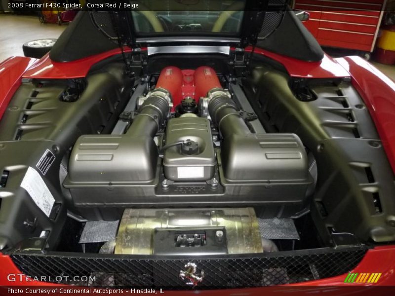 Corsa Red / Beige 2008 Ferrari F430 Spider