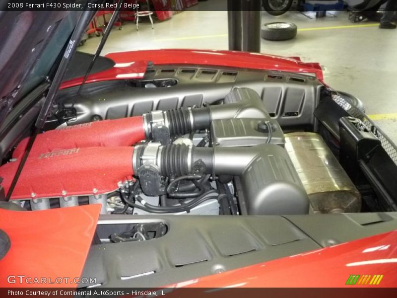 Corsa Red / Beige 2008 Ferrari F430 Spider