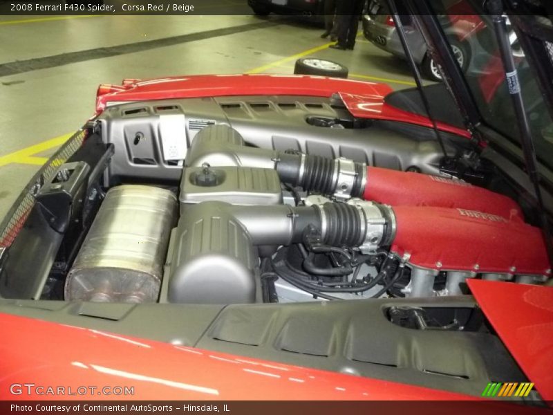 Corsa Red / Beige 2008 Ferrari F430 Spider