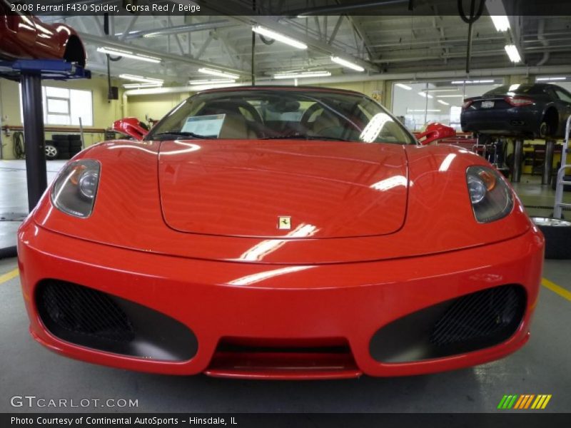Corsa Red / Beige 2008 Ferrari F430 Spider
