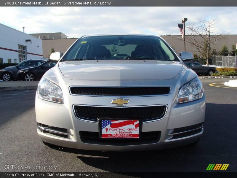 Silverstone Metallic / Ebony 2008 Chevrolet Malibu LT Sedan