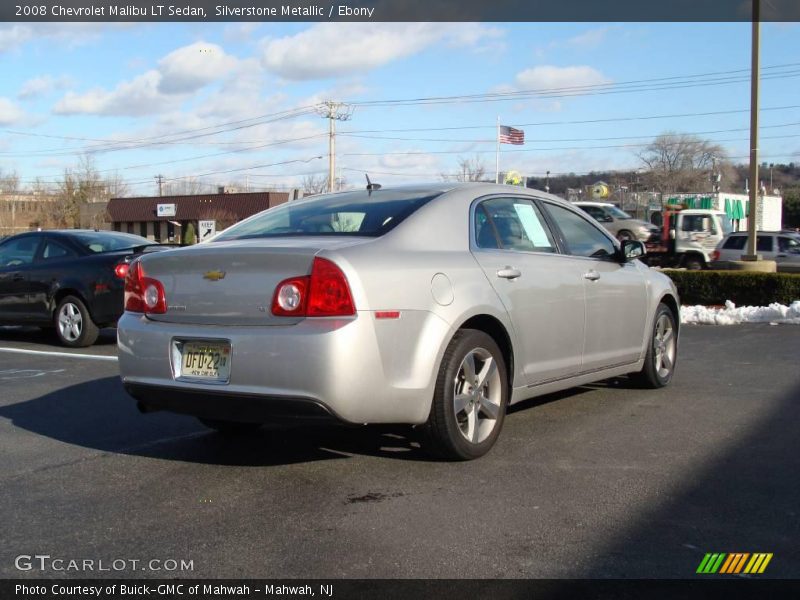 Silverstone Metallic / Ebony 2008 Chevrolet Malibu LT Sedan