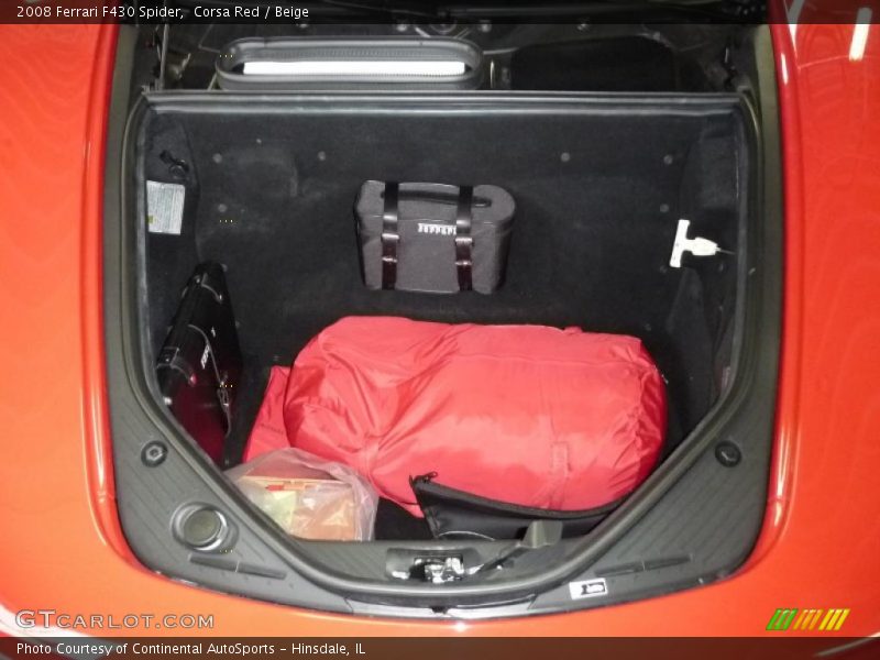 Corsa Red / Beige 2008 Ferrari F430 Spider