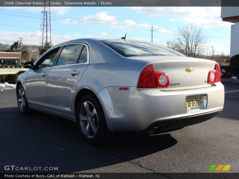 Silverstone Metallic / Ebony 2008 Chevrolet Malibu LT Sedan