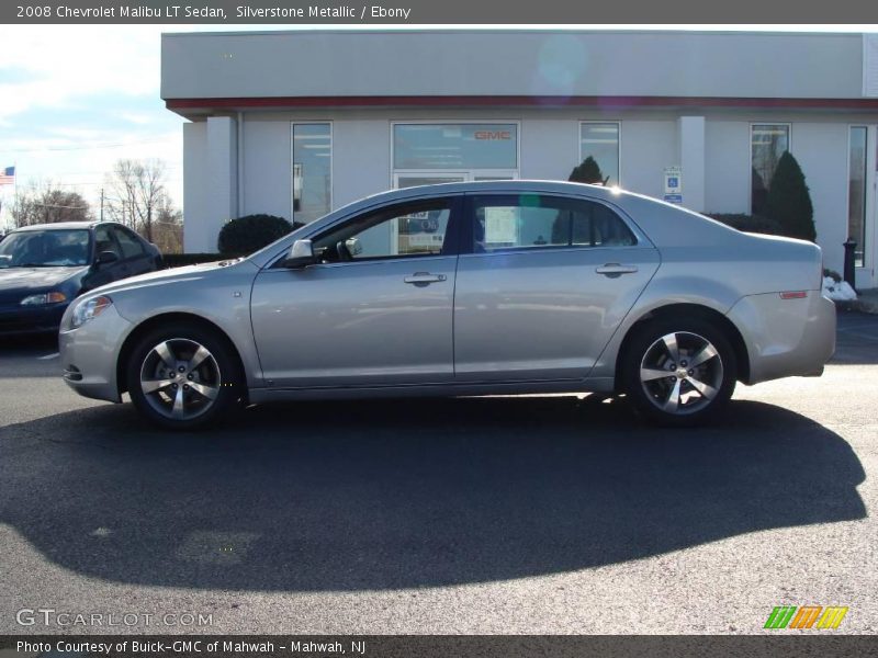 Silverstone Metallic / Ebony 2008 Chevrolet Malibu LT Sedan