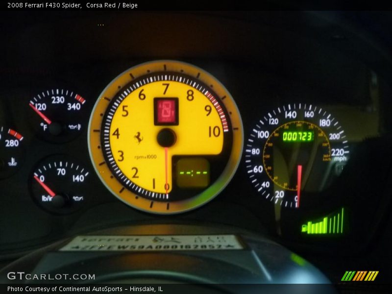 Corsa Red / Beige 2008 Ferrari F430 Spider