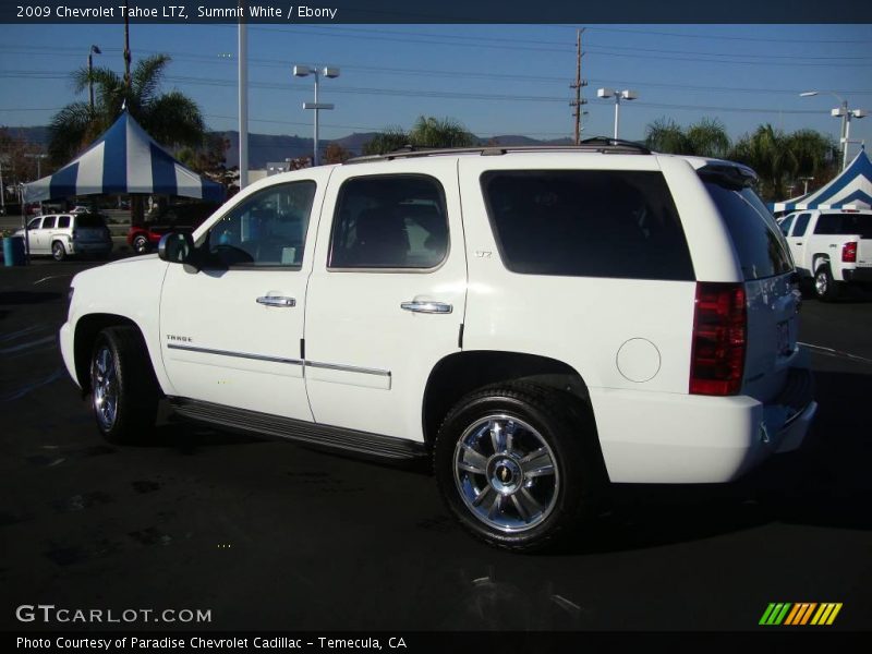 Summit White / Ebony 2009 Chevrolet Tahoe LTZ