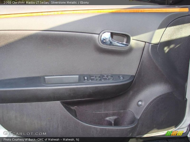 Silverstone Metallic / Ebony 2008 Chevrolet Malibu LT Sedan