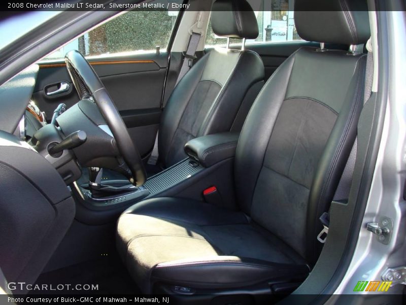 Silverstone Metallic / Ebony 2008 Chevrolet Malibu LT Sedan