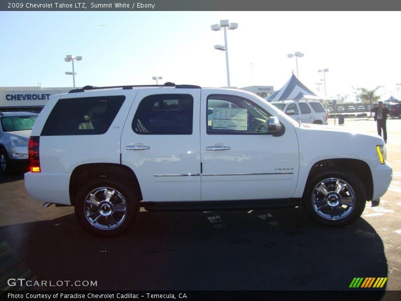 Summit White / Ebony 2009 Chevrolet Tahoe LTZ