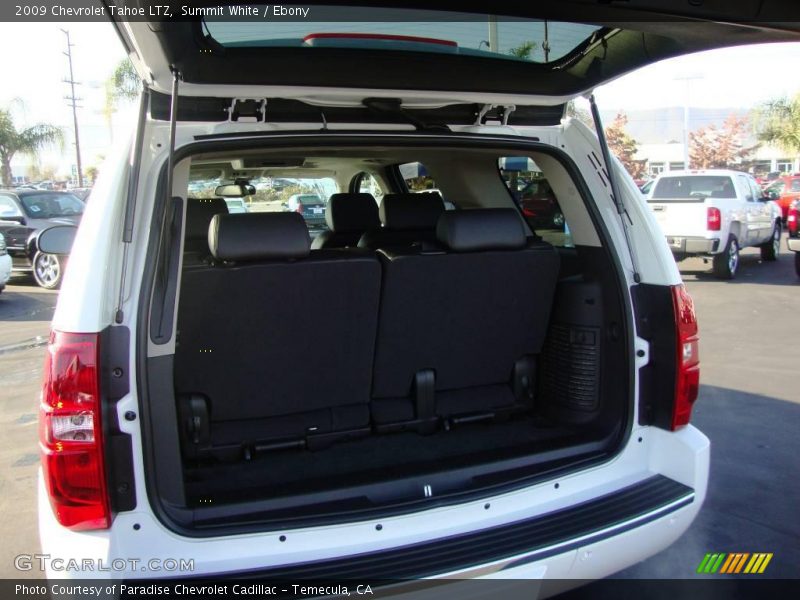 Summit White / Ebony 2009 Chevrolet Tahoe LTZ