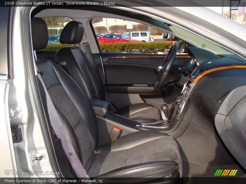 Silverstone Metallic / Ebony 2008 Chevrolet Malibu LT Sedan
