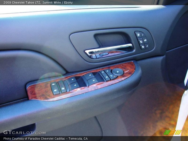 Summit White / Ebony 2009 Chevrolet Tahoe LTZ