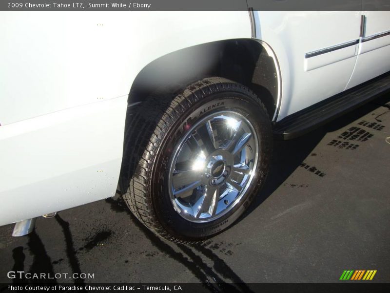 Summit White / Ebony 2009 Chevrolet Tahoe LTZ