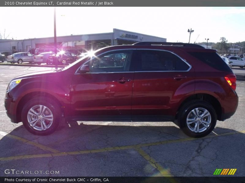 Cardinal Red Metallic / Jet Black 2010 Chevrolet Equinox LT