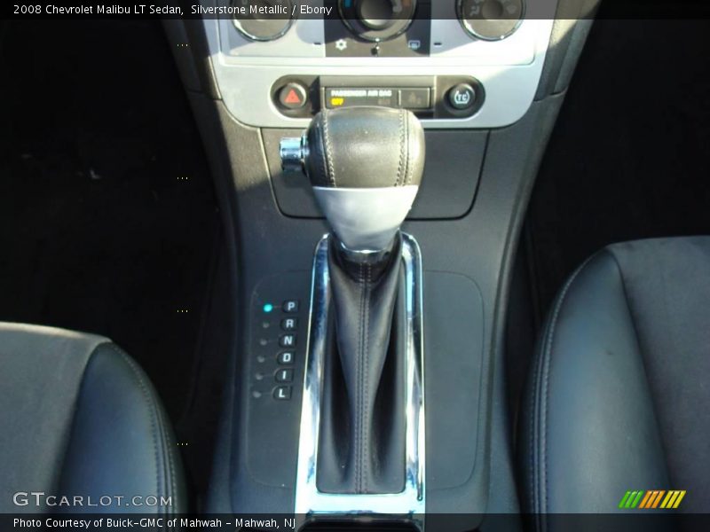 Silverstone Metallic / Ebony 2008 Chevrolet Malibu LT Sedan