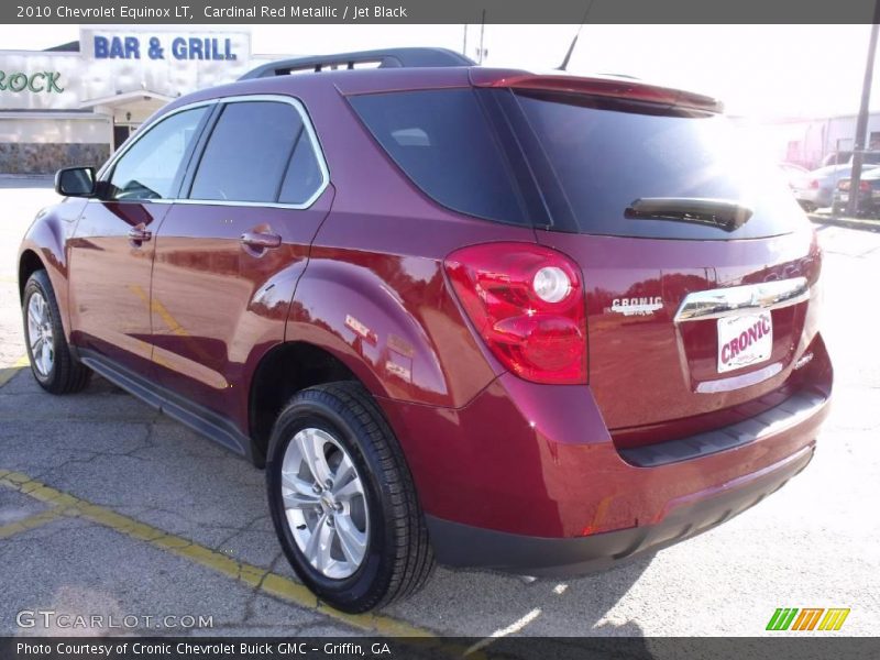 Cardinal Red Metallic / Jet Black 2010 Chevrolet Equinox LT