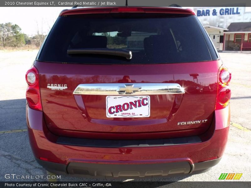 Cardinal Red Metallic / Jet Black 2010 Chevrolet Equinox LT