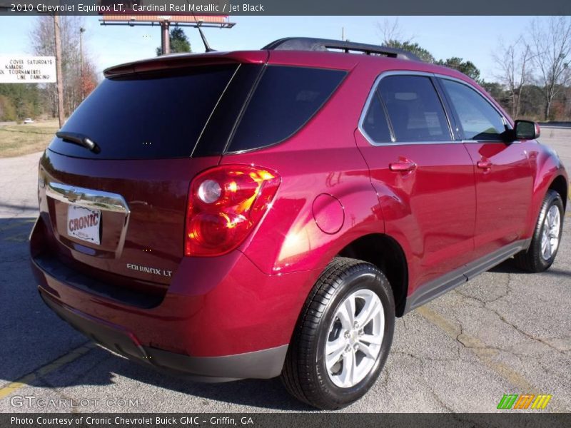 Cardinal Red Metallic / Jet Black 2010 Chevrolet Equinox LT