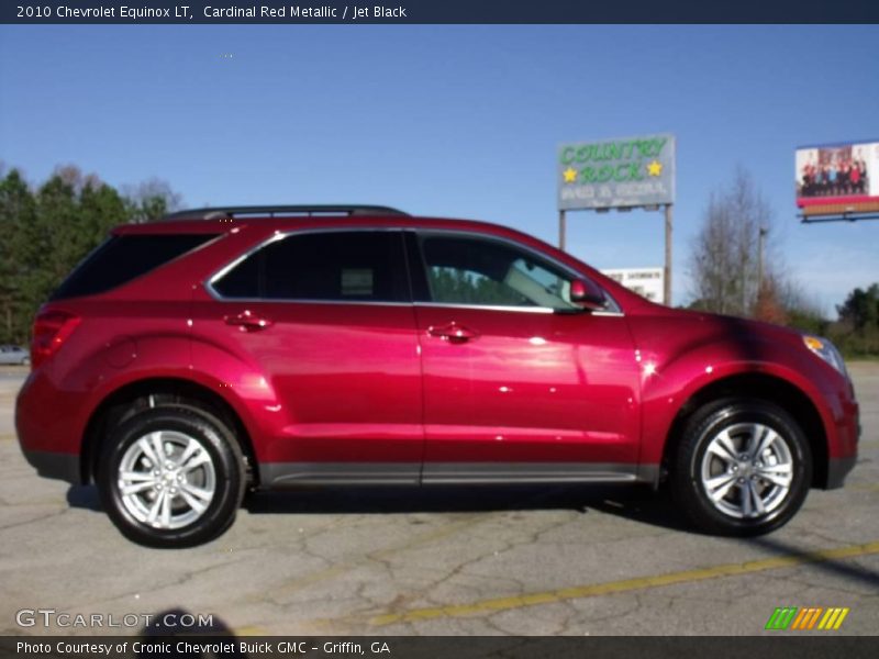 Cardinal Red Metallic / Jet Black 2010 Chevrolet Equinox LT
