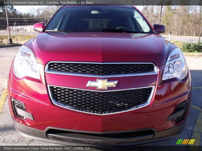 Cardinal Red Metallic / Jet Black 2010 Chevrolet Equinox LT