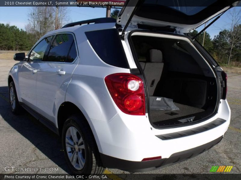 Summit White / Jet Black/Light Titanium 2010 Chevrolet Equinox LT