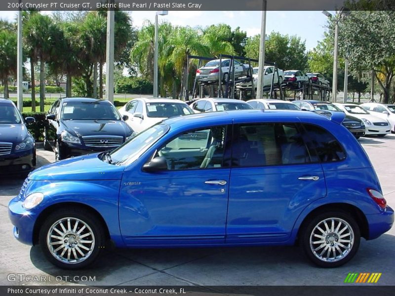 Electric Blue Pearl / Pastel Slate Gray 2006 Chrysler PT Cruiser GT