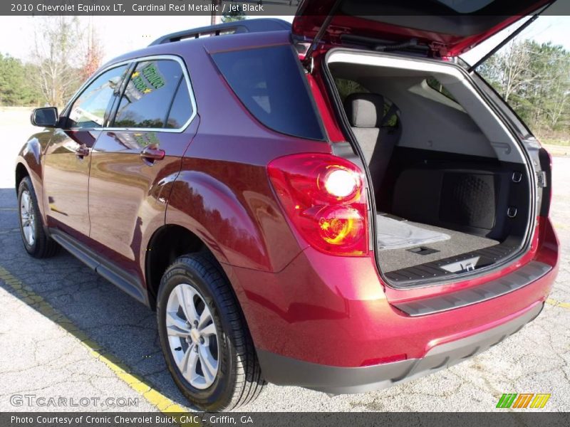 Cardinal Red Metallic / Jet Black 2010 Chevrolet Equinox LT
