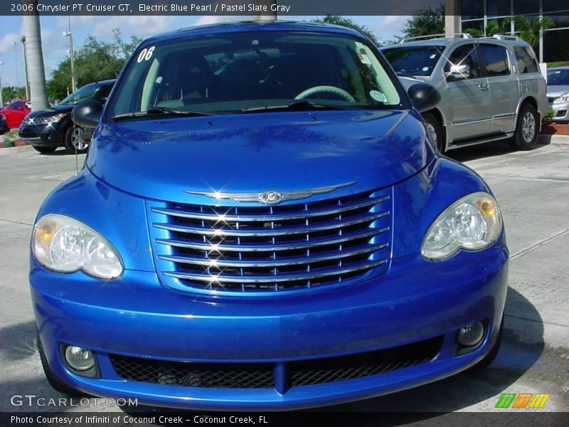 Electric Blue Pearl / Pastel Slate Gray 2006 Chrysler PT Cruiser GT