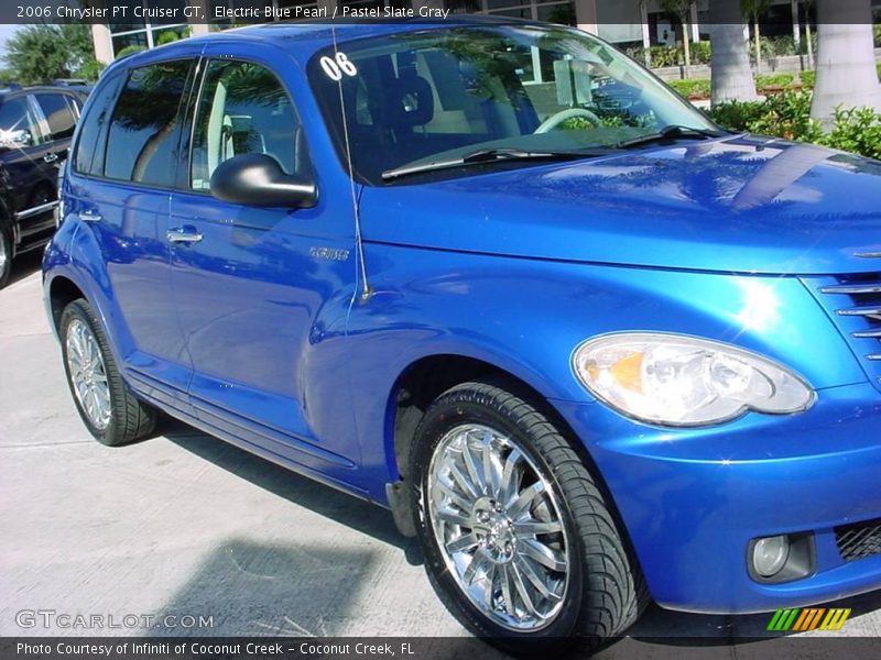 Electric Blue Pearl / Pastel Slate Gray 2006 Chrysler PT Cruiser GT