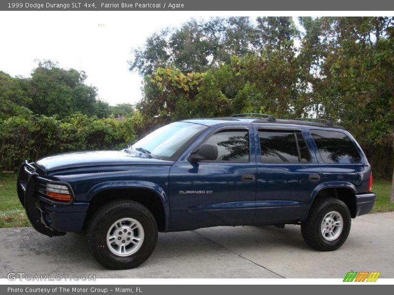 Patriot Blue Pearlcoat / Agate 1999 Dodge Durango SLT 4x4