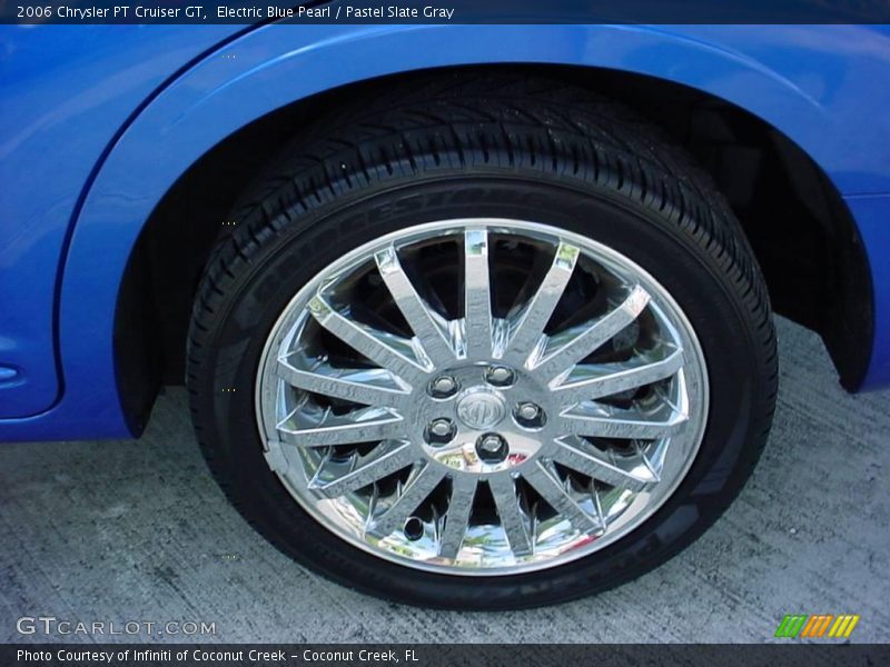 Electric Blue Pearl / Pastel Slate Gray 2006 Chrysler PT Cruiser GT