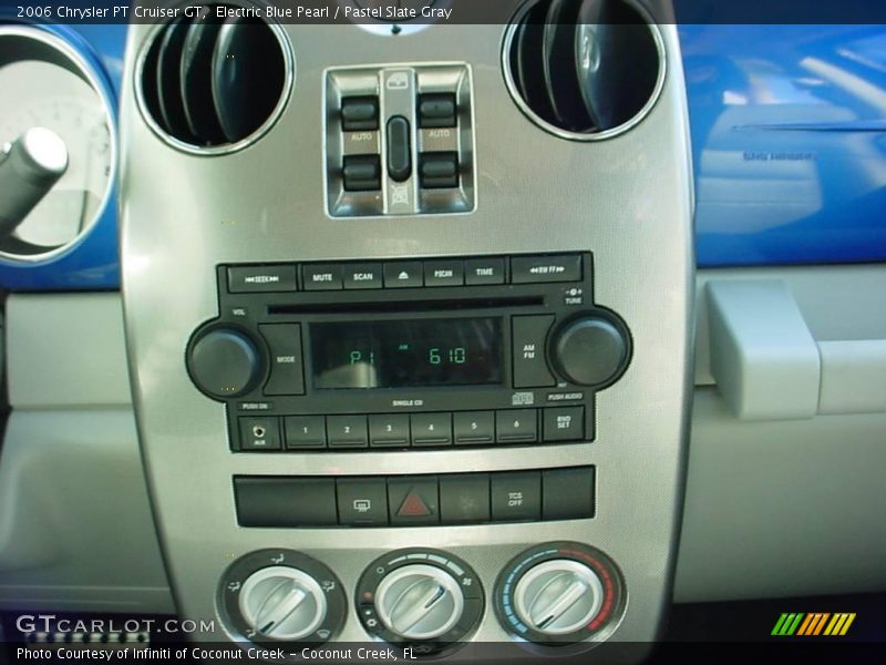 Electric Blue Pearl / Pastel Slate Gray 2006 Chrysler PT Cruiser GT