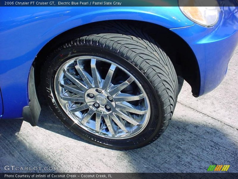 Electric Blue Pearl / Pastel Slate Gray 2006 Chrysler PT Cruiser GT