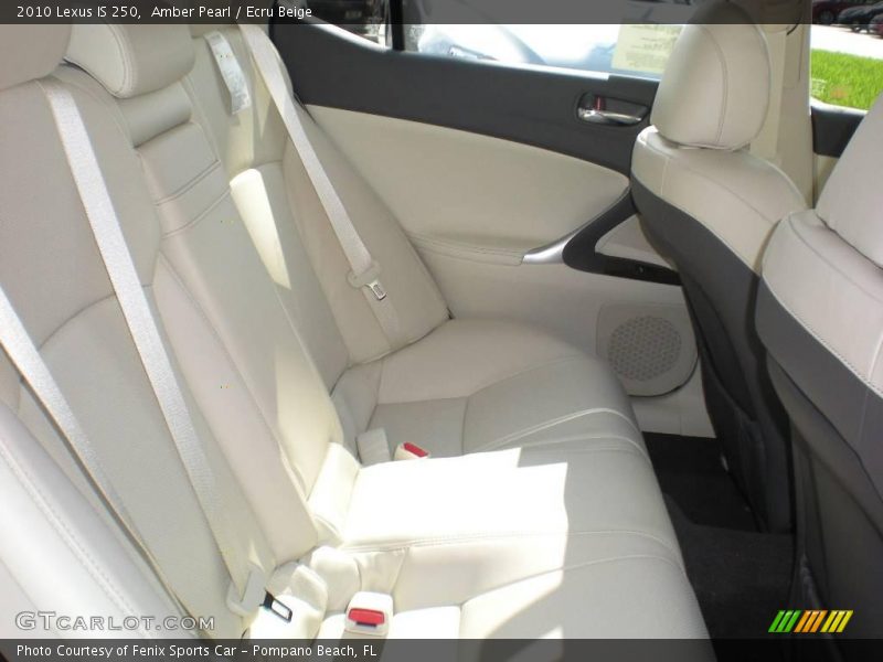 Amber Pearl / Ecru Beige 2010 Lexus IS 250