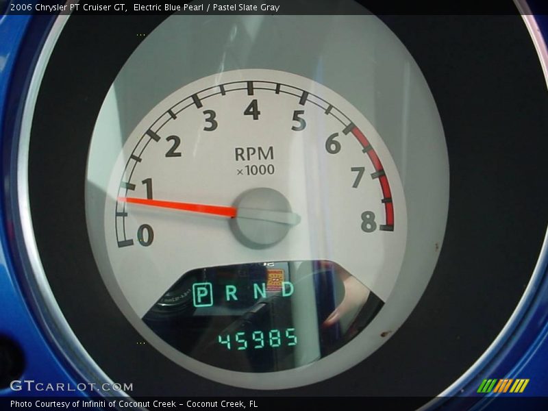 Electric Blue Pearl / Pastel Slate Gray 2006 Chrysler PT Cruiser GT