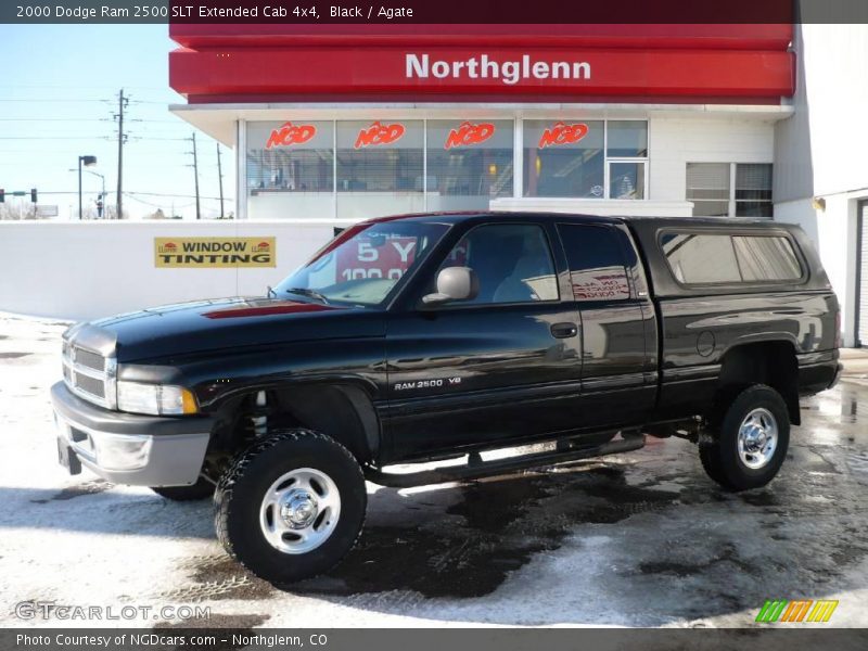 Black / Agate 2000 Dodge Ram 2500 SLT Extended Cab 4x4