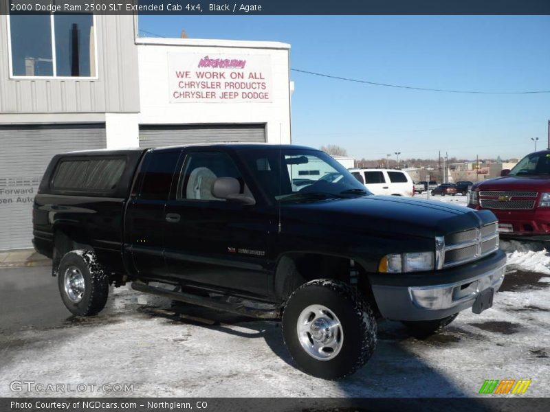 Black / Agate 2000 Dodge Ram 2500 SLT Extended Cab 4x4