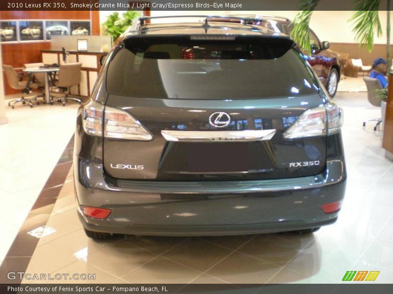 Smokey Granite Mica / Light Gray/Espresso Birds-Eye Maple 2010 Lexus RX 350