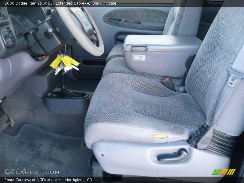 Black / Agate 2000 Dodge Ram 2500 SLT Extended Cab 4x4