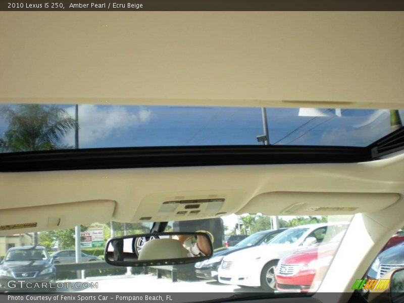 Amber Pearl / Ecru Beige 2010 Lexus IS 250